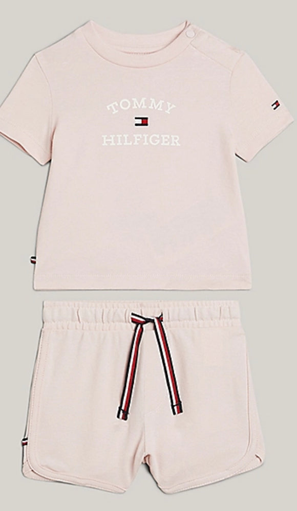Tommy Hilfiger | Baby Logo Shorts & Tee Set