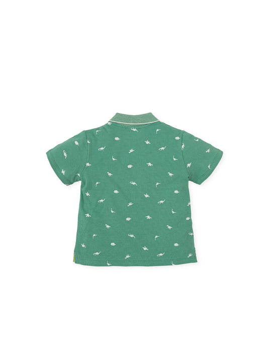 Tutto Piccolo | Green Polo Shirt