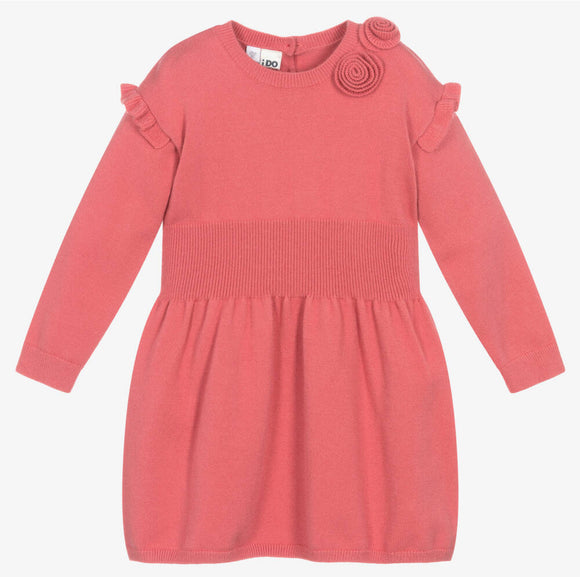 iDO Rose Pink Knitted Dress