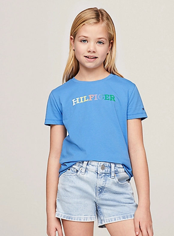 Tommy Hilfiger Monotype Tee - Blue Spell