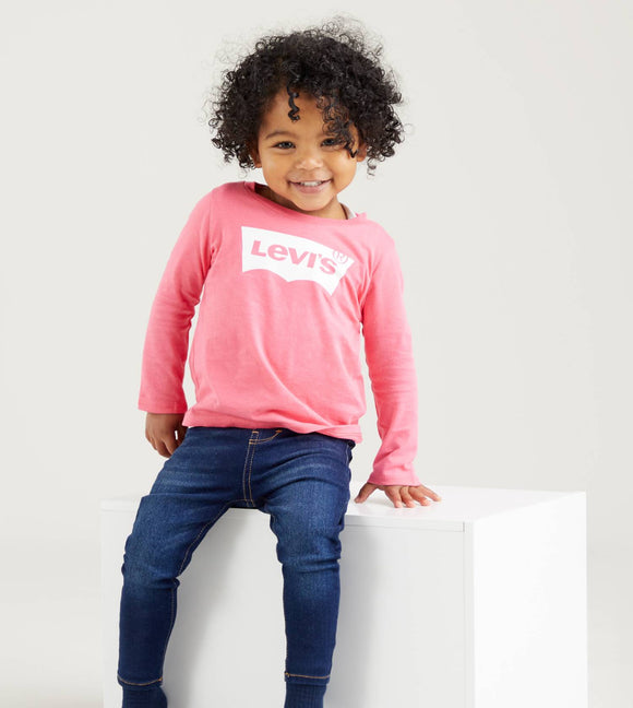 Levi’s Baby Girl Pink Batwing Top