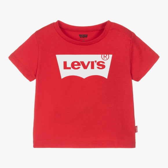 Levi’s Baby Batwing Tee Red