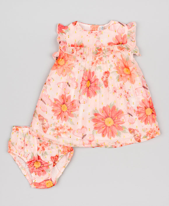 Losan | Baby Coral Dress & Pants