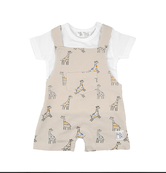 Babybol | Giraffe 2-piece Romper