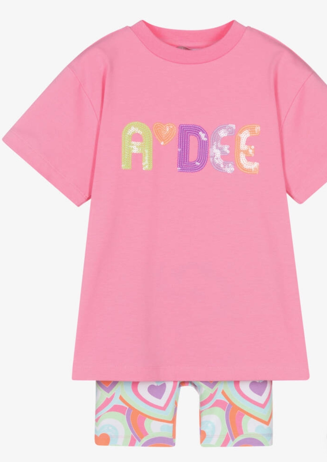 A*Dee | Elle | Pink Cycling Short Set