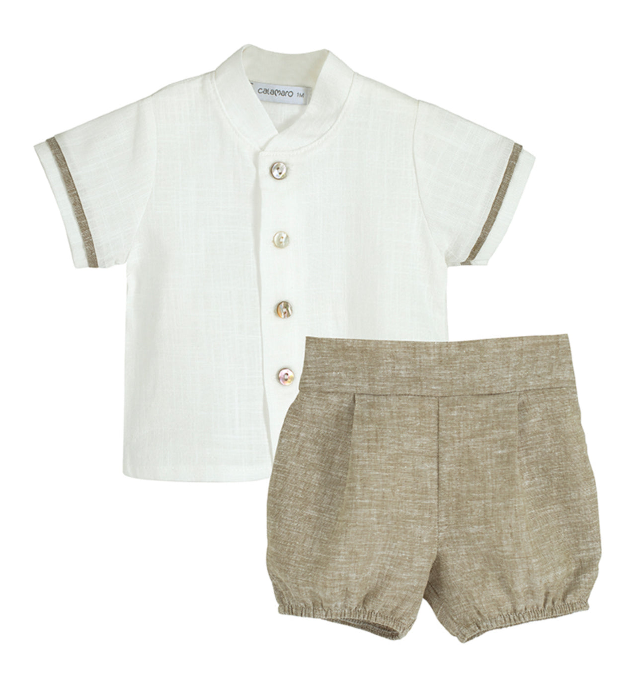 Calamaro | Boy Shirt & Short Set