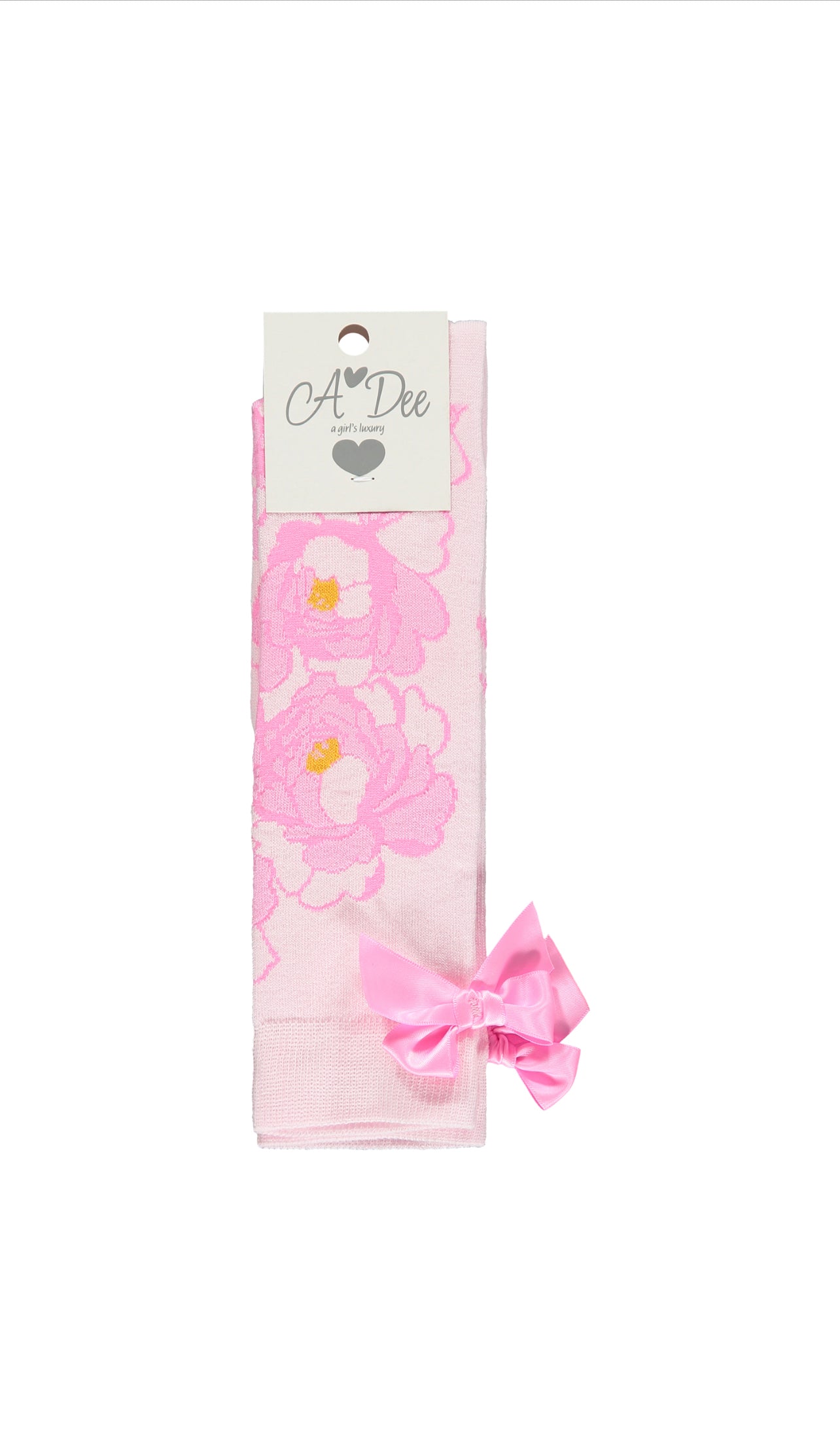 A*Dee | Aurora | Peony Pink Knee High Sock