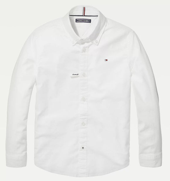 Tommy Hilfiger Boy Oxford Shirt Bright White