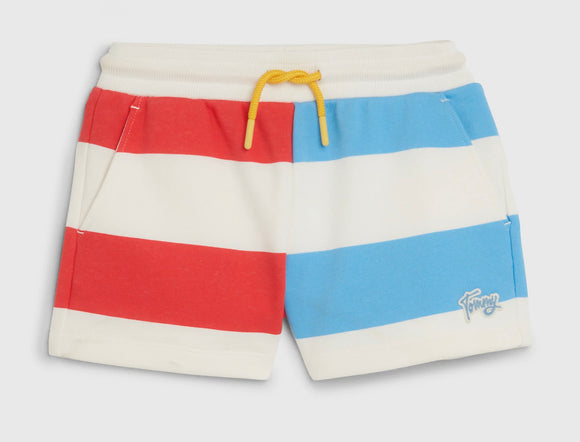 Tommy Hilfiger Colour-Blocked Stripe Shorts