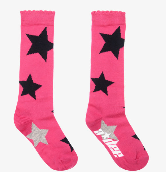 A*Dee | Galaxy Girl | Sunny Pink Glaze Socks