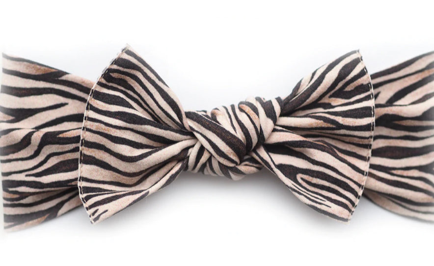 Little Bow Pip | Zebra Pippa Bow