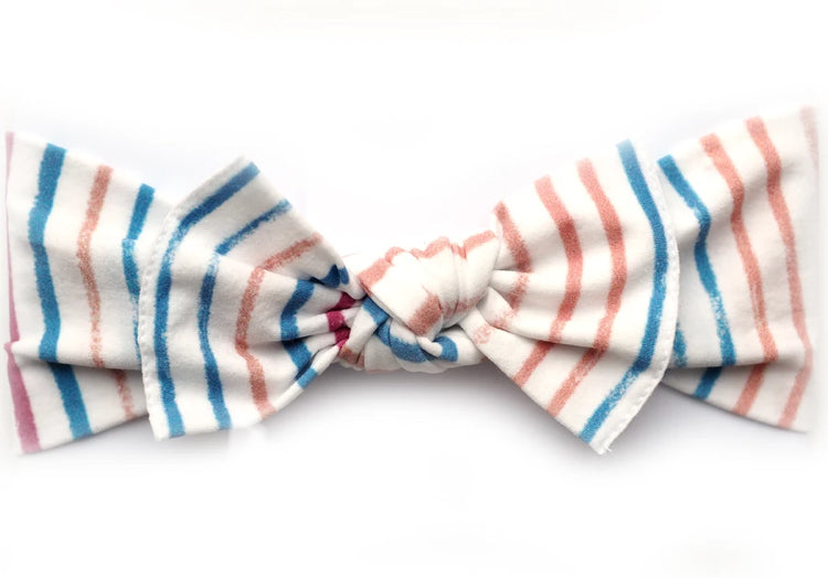 Little Bow Pip | Autumn Stripe Pippa Bow