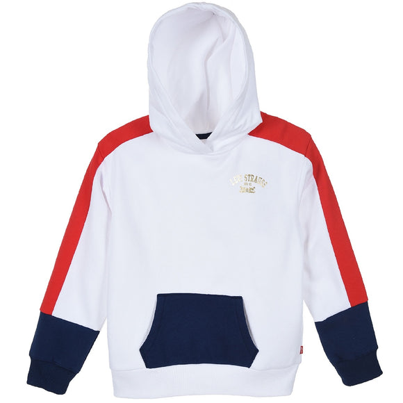 Levi’s Colour Block Hoodie in White