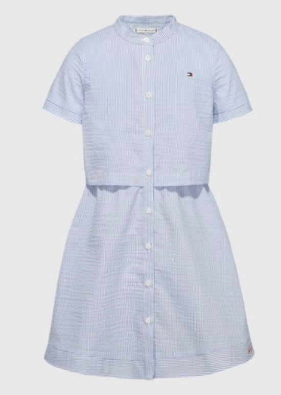 Tommy Hilfiger Ithaca Stripe Shirt Dress - Blue