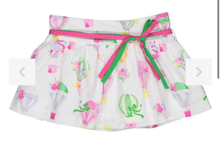 Birba Skirt with Hot Air Balloons Design