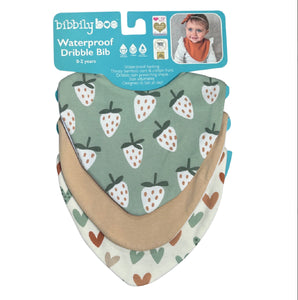 Bibbilyboo | Trio Bundle Strawberry & Hearts