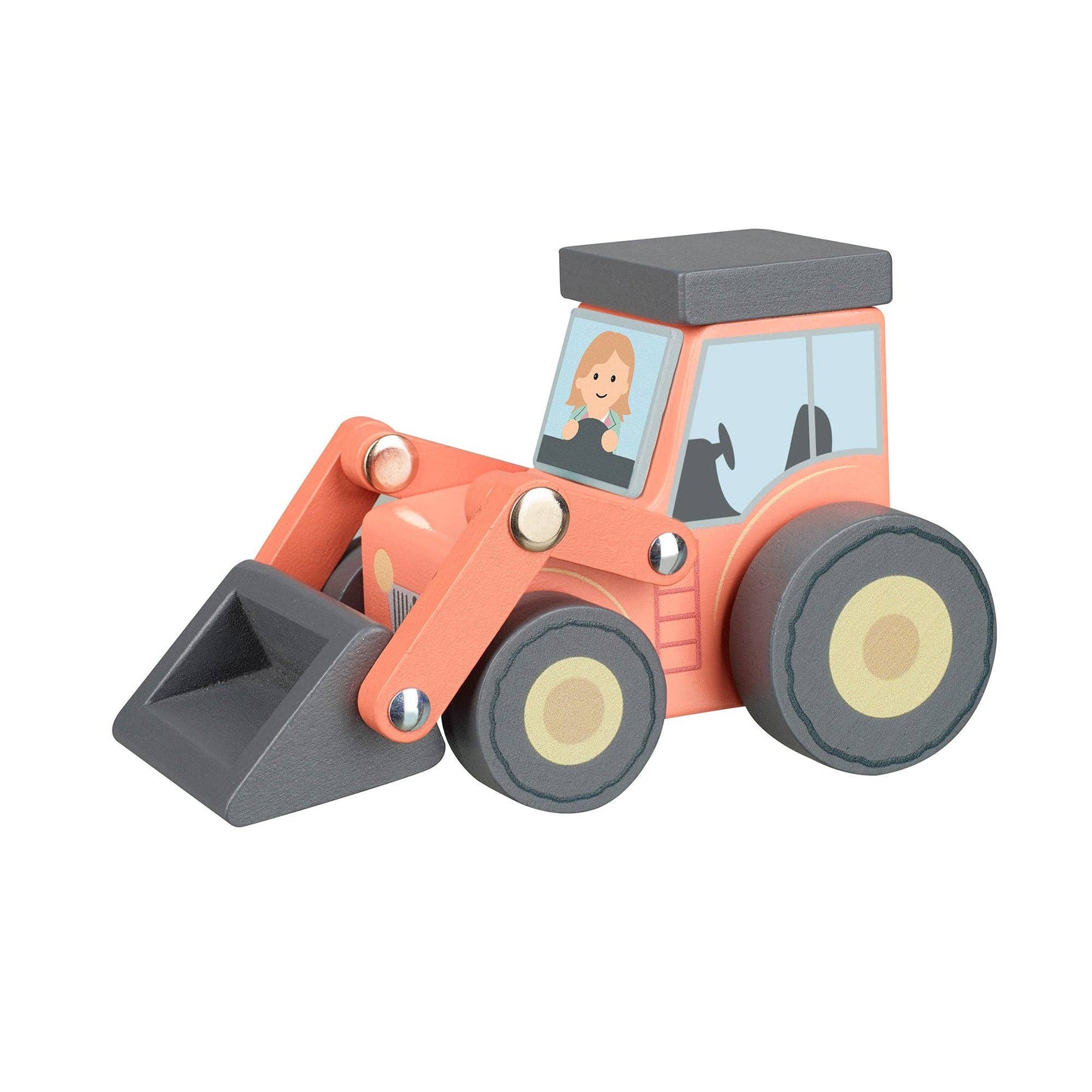 Orange Tree Toys - NEW! Farm Wooden Loader Tractor