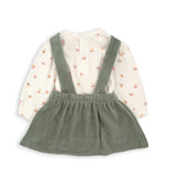 Babybol | Green 2-piece Dress