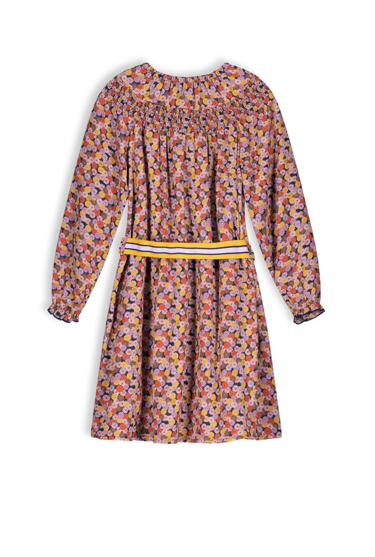 NoNo Manila Floral Dress with Belt