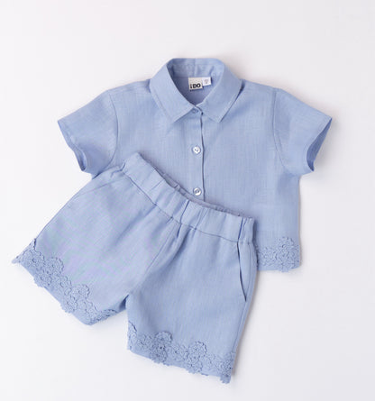 iDO | Blue Top & Short Set
