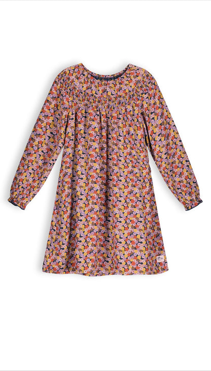 NoNo Manila Floral Dress with Belt