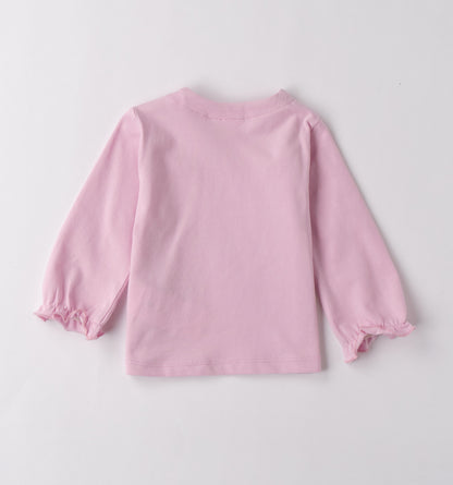 iDO | Pink Long Sleeve Top