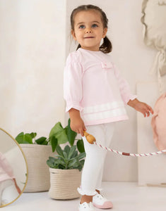 Tutto Piccolo | Pink Top & Leggings Set