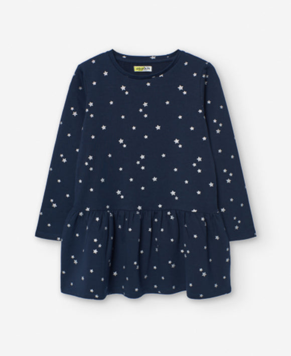 Losan | Dress & Navy Sparkly Tights