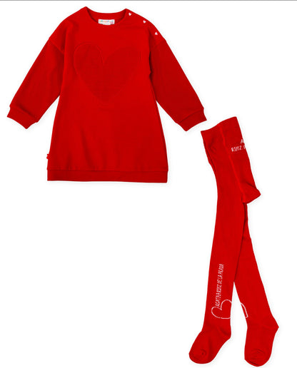 Agatha Ruiz De La Prada | Red Dress and Tights