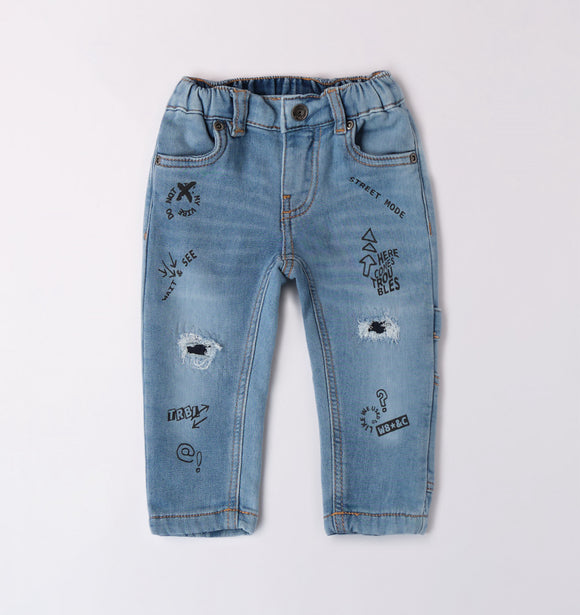 iDO | Printed Jeans