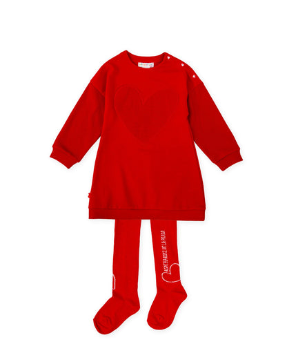 Agatha Ruiz De La Prada | Red Dress and Tights