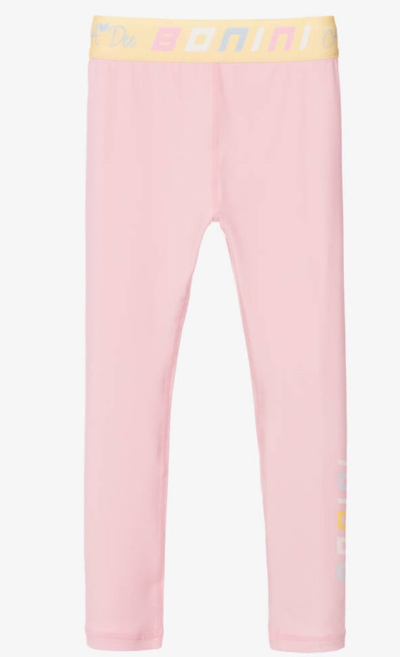 Bonini | Pink & Yellow Leggings