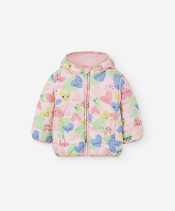 Losan | Baby Girl Heart Coat