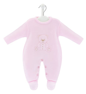 Dandelion | Pink Teddy Babygrow