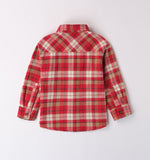 iDO| Boys Red Checked Shirt