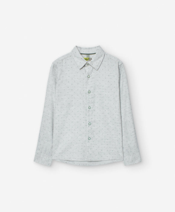 Losan | Grey & Green Shirt