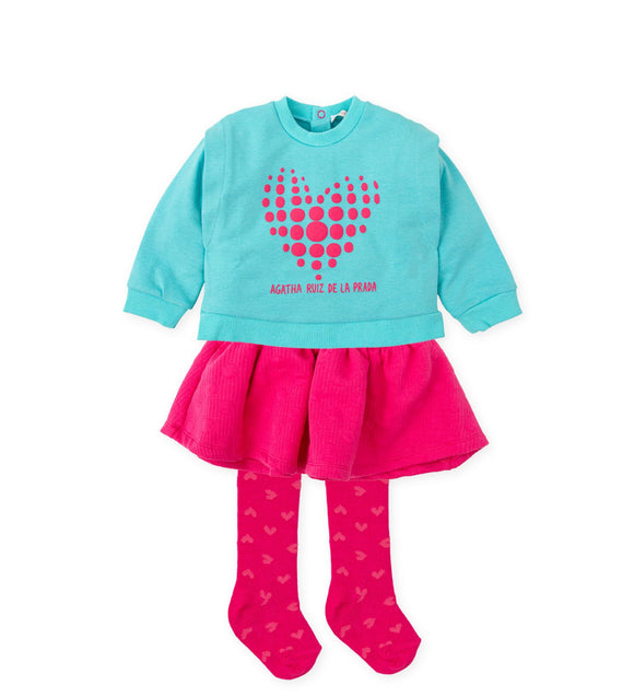 Agatha Ruiz De La Pravda | Aqua Heart Dress