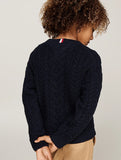 Tommy Hilfiger | Colour Block Cable Knit Jumper