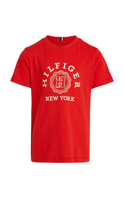 Tommy Hilfiger Arch Tee Fierce Red