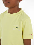 Tommy Hilfiger Crew Neck Tee Yellow Tulip