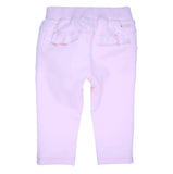 GYMP | Pink Trousers with Linen Trim