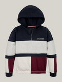 Tommy Hilfiger | Colour Block Quarter Zip Hoodie