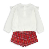 Babybol | Tartan Short Set