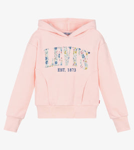 Levi’s | Girls Pink Floral Hoodie