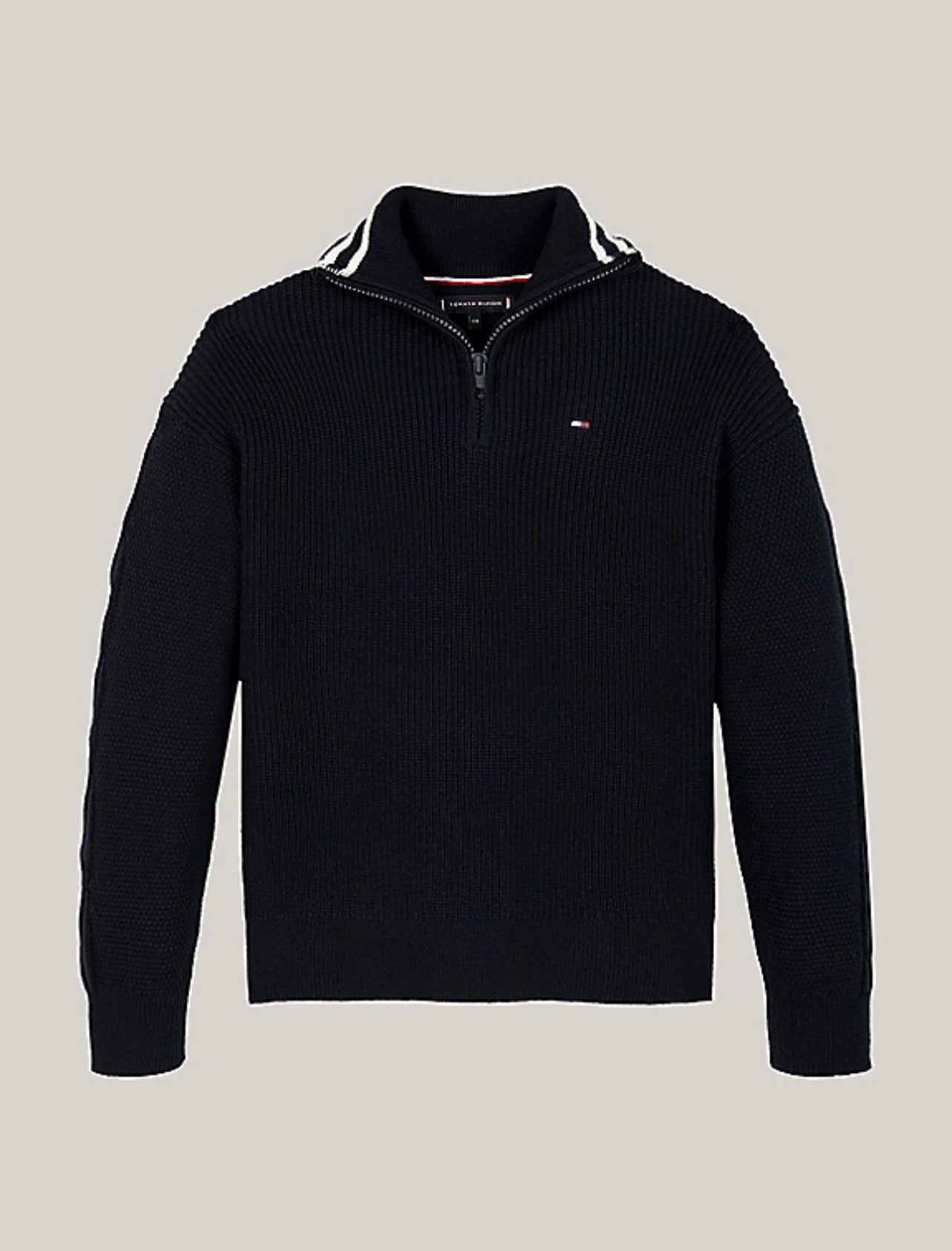 Tommy Hilfiger | Quarter Zip Turtle Neck Jumper