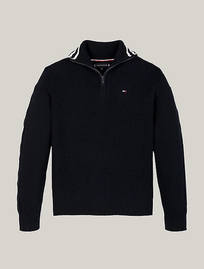 Tommy Hilfiger | Quarter Zip Turtle Neck Jumper