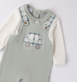 iDO | Green Car Babygrow