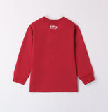 iDO | Red Long-Sleeve Top