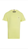 Tommy Hilfiger Crew Neck Tee Yellow Tulip