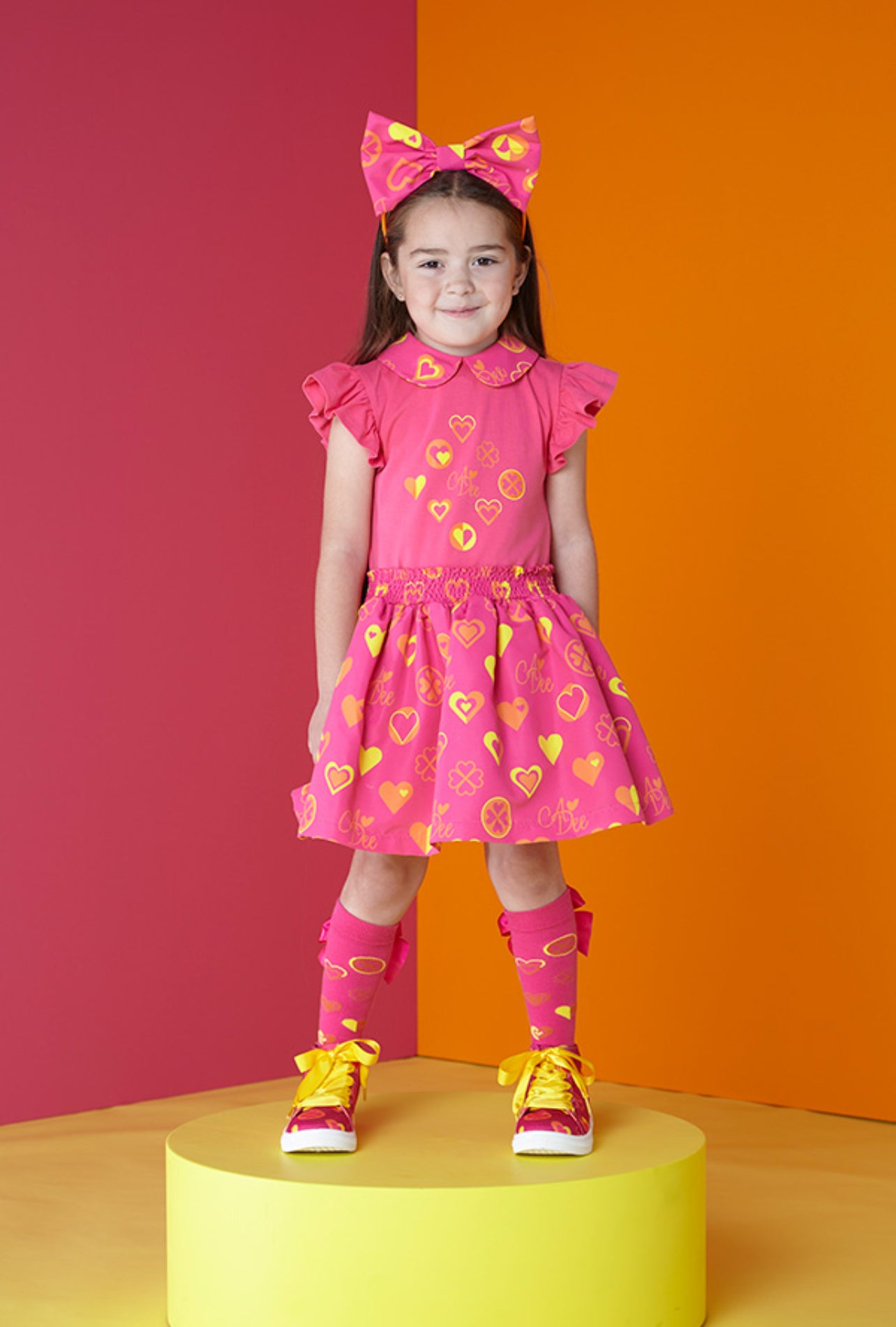 A*Dee | Molly | Heart Print Dress